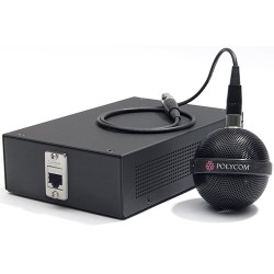 Polycom HDX Ceiling Microphone Black Primary - Потолочный всенаправленный микрофон