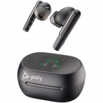 Poly Voyager Free 60+, Smart Charge Case, USB-A, Teams, Carbon Black [216066-01]