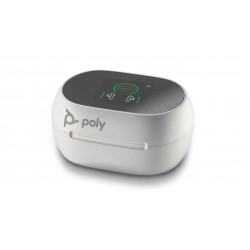 Poly Voyager Free 60+ [216755-01] - Наушники, зарядный чехол, USB-A, Teams, White Sand